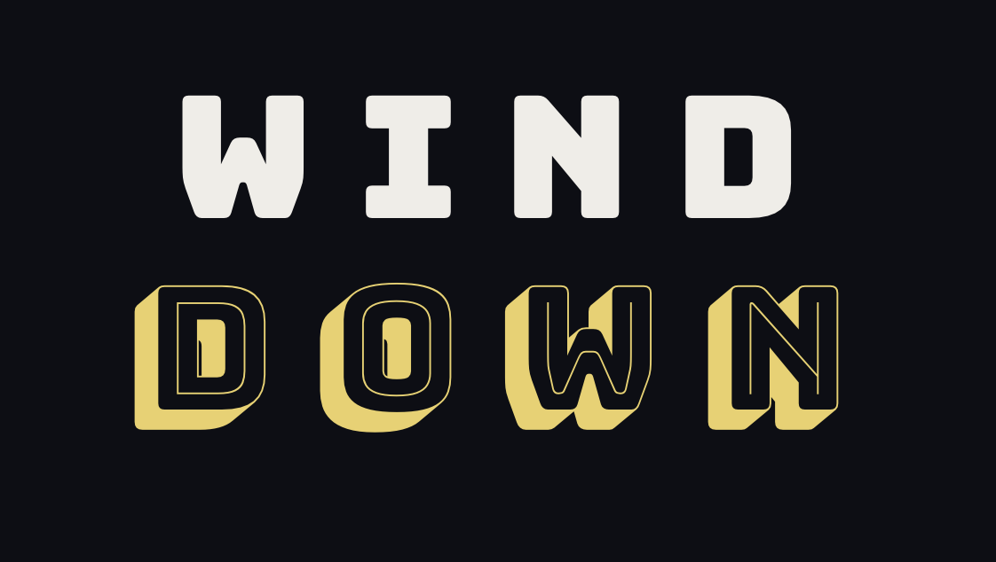 Wind Down: Nightly Ritual app screen